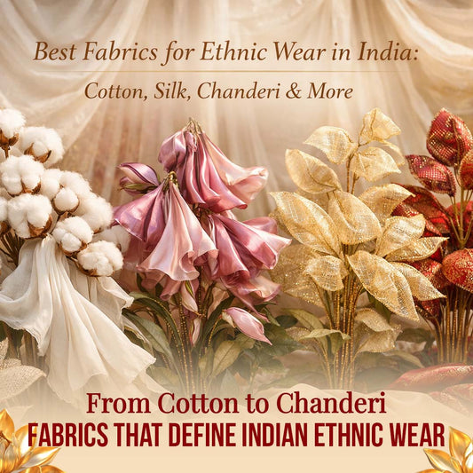 Best Fabrics for Ethnic Wear in India: Cotton, Silk, Chanderi & More